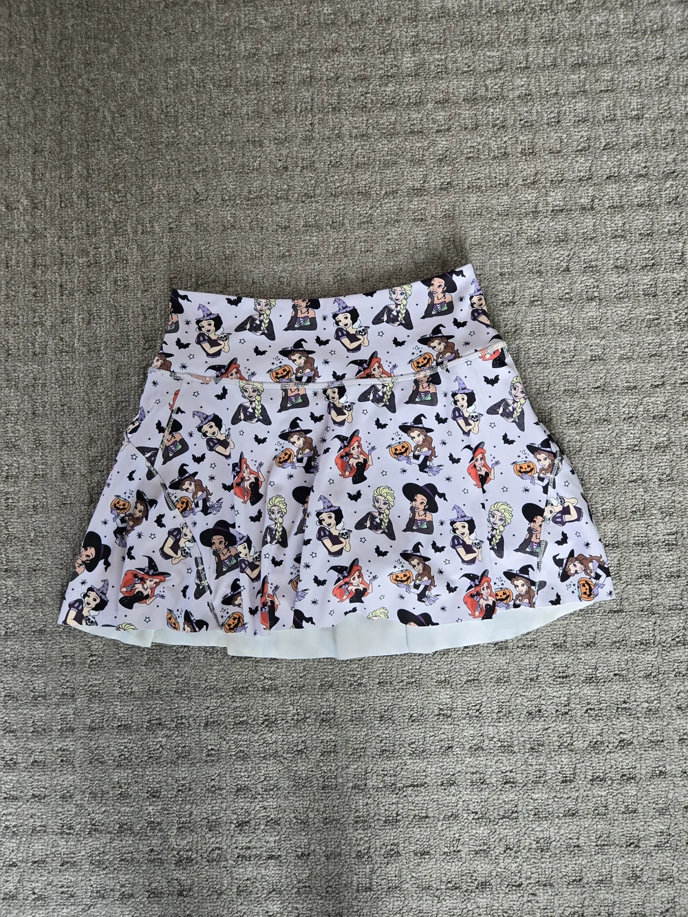 Women’s Halloween Disney Princesses Print Skort